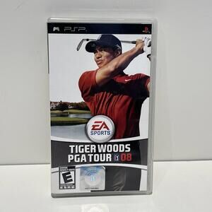 Tiger Woods PGA Tour 08 PSP Game